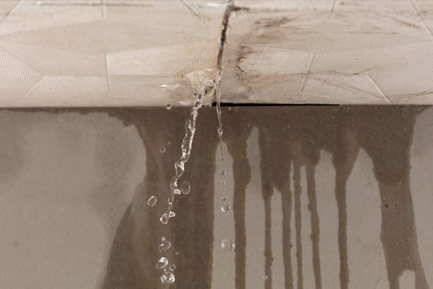 Professional Burst Pipe Cleanup technician working in Bolton, MA